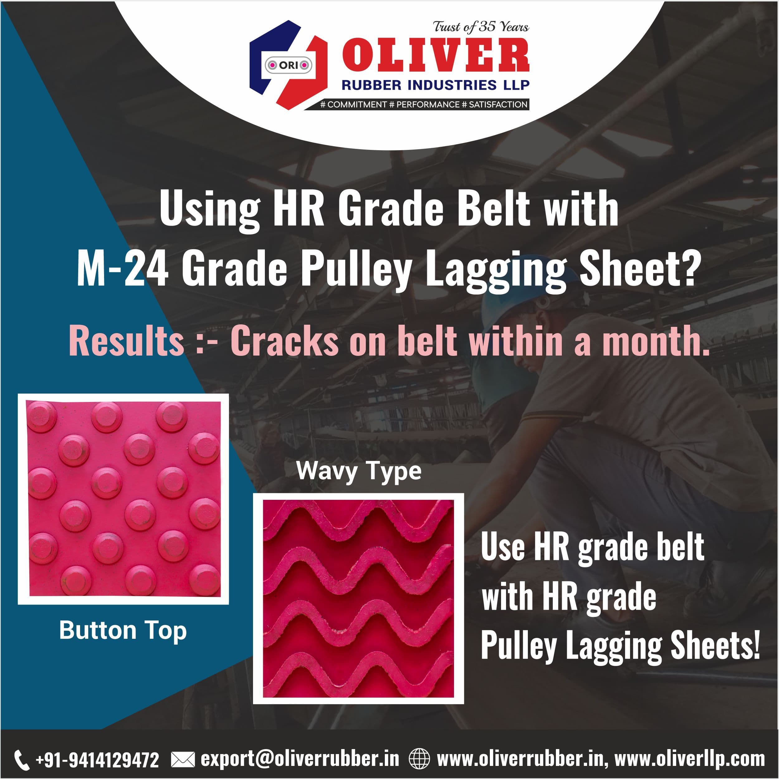 Elevating Conveyor Performance: The Magic of Pulley Lagging