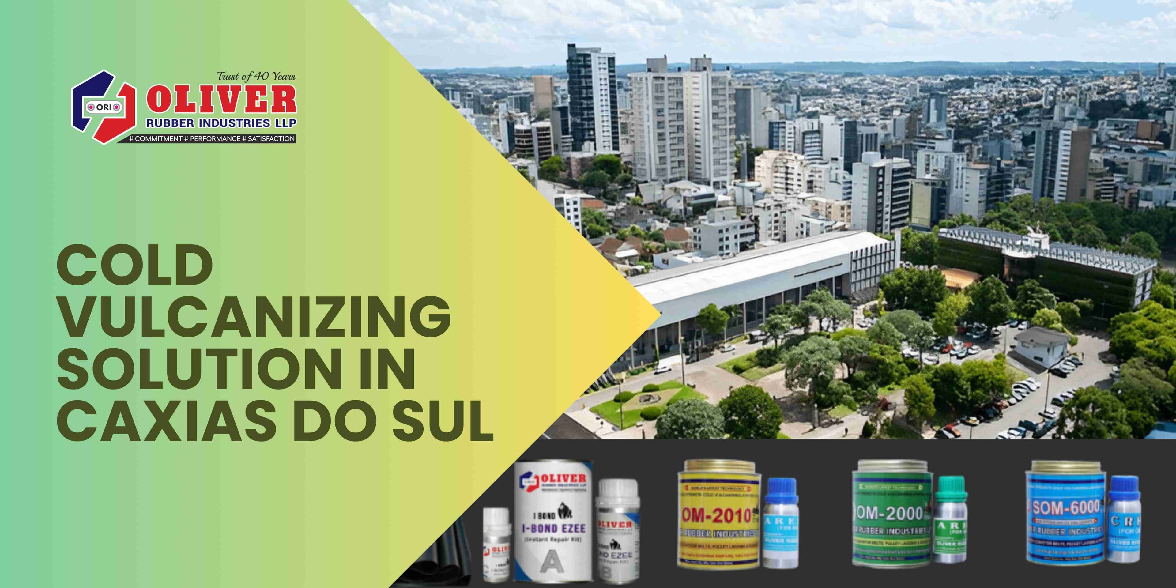 Cold Vulcanizing Solution & Diamond Rubber Sheet in Caxias do Sul