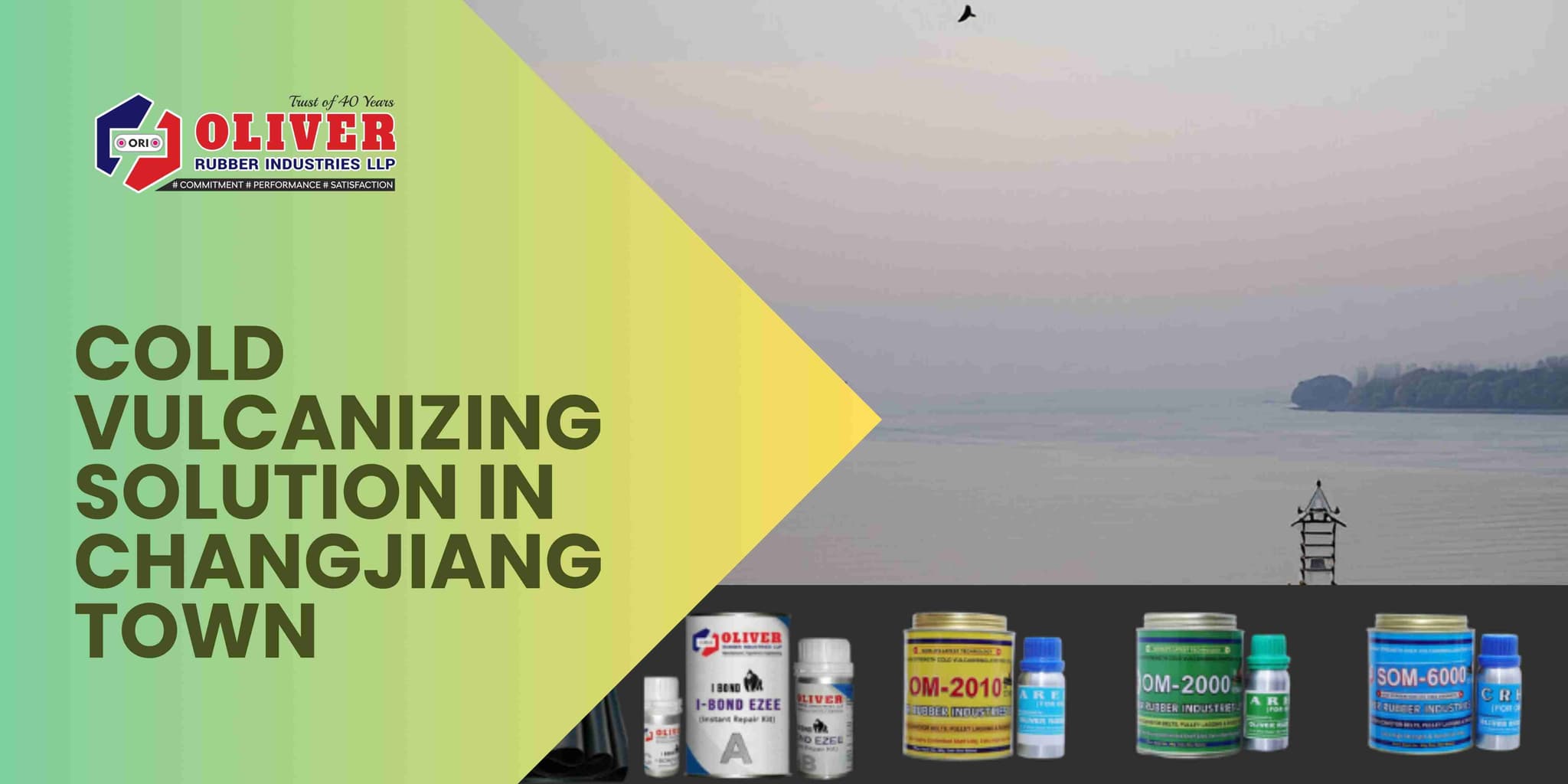 Cold Vulcanizing Solution & Diamond Rubber Sheet in Changjiang Town