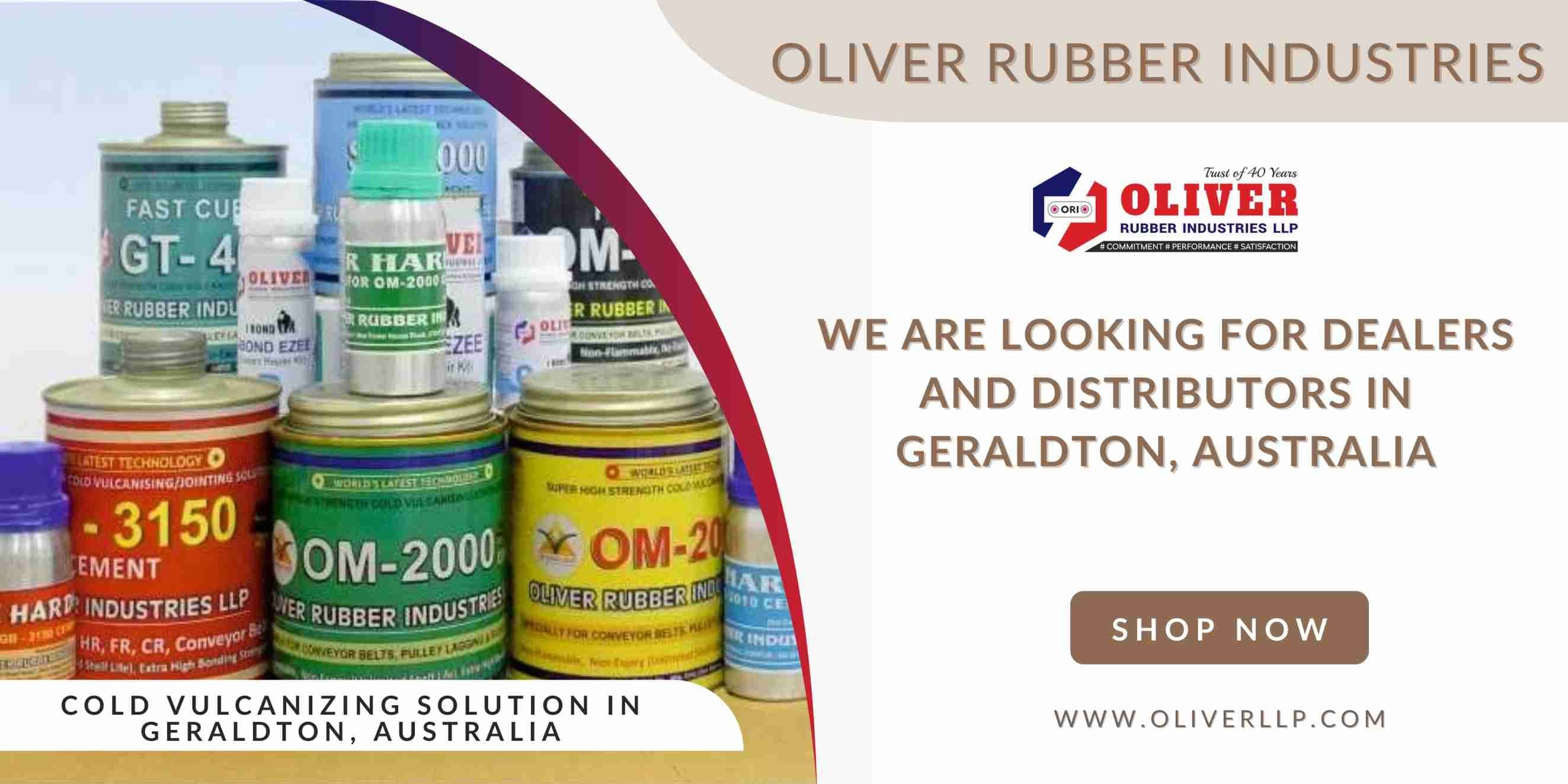 Cold Vulcanizing Solution & Diamond Rubber Sheet Dealers in Geraldton