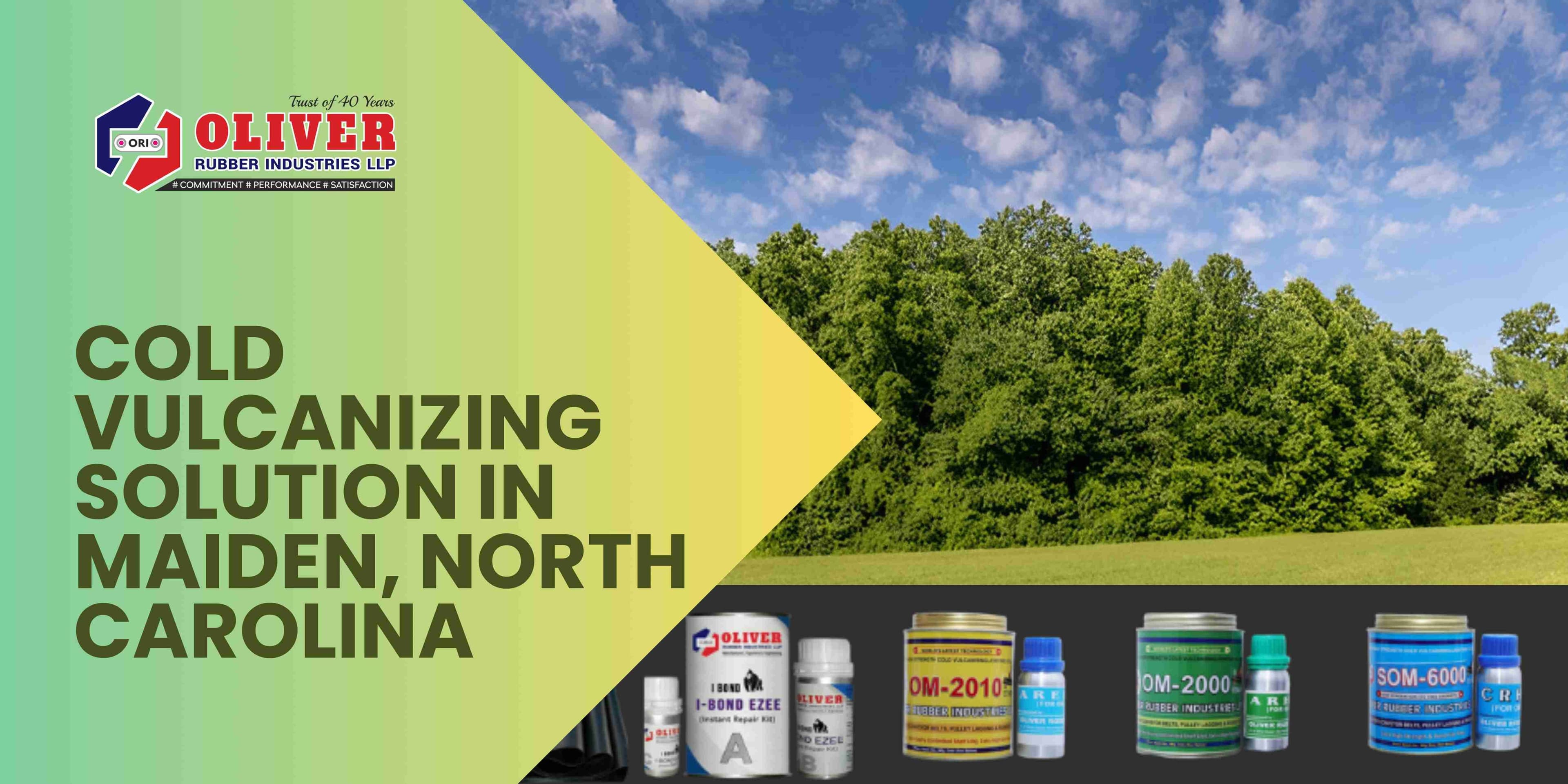 Cold Vulcanizing Solution & Diamond Rubber Sheet in Maiden, North Carolina