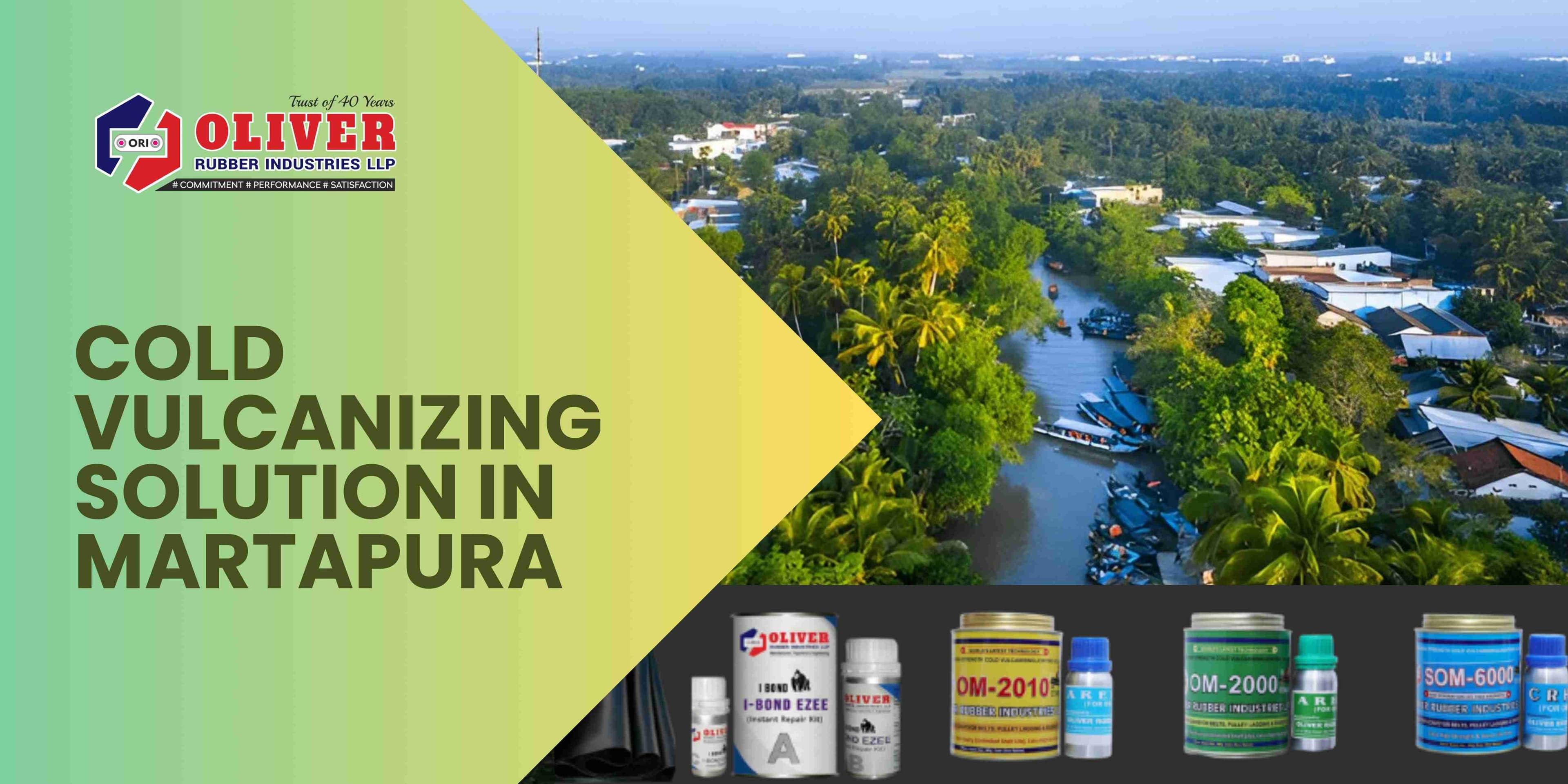 Cold Vulcanizing Solution & Diamond Rubber Sheet in Martapura