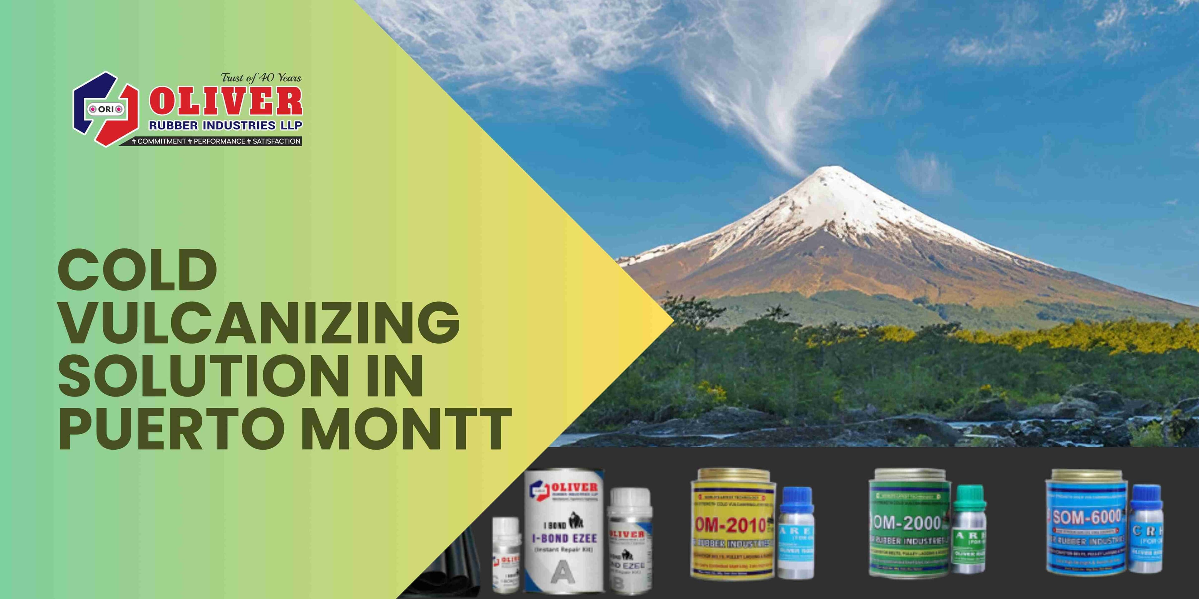 Cold Vulcanizing Solution & Diamond Rubber Sheet in Puerto Montt