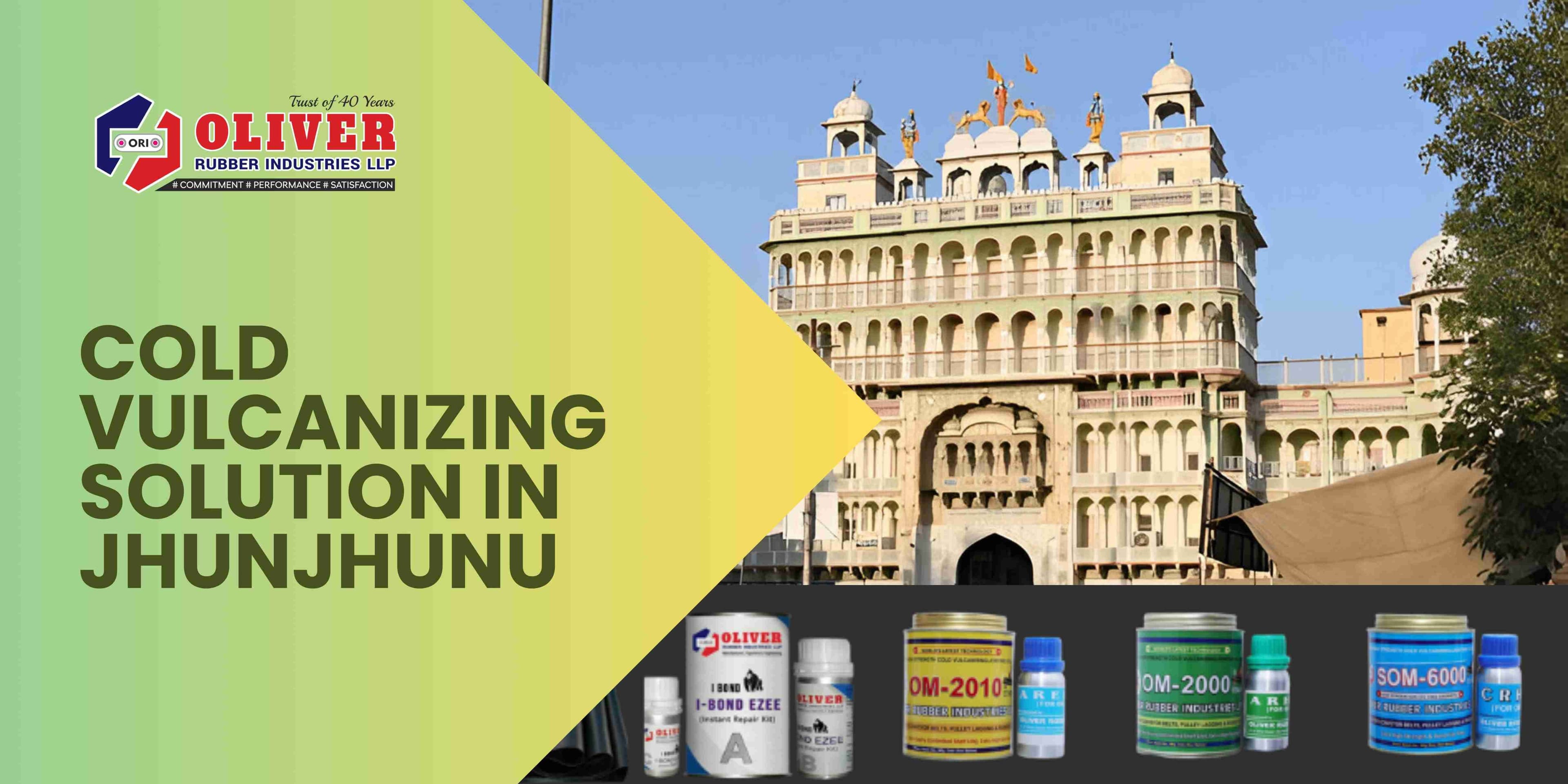 Cold Vulcanizing Solution & Diamond Rubber Sheet Dealers in Jhunjhunu