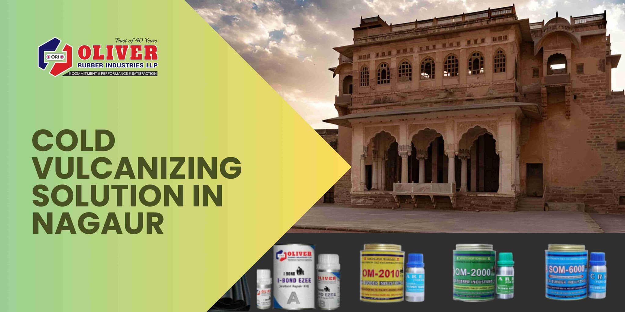 Cold Vulcanizing Solution & Diamond Rubber Sheet Dealers in Nagaur