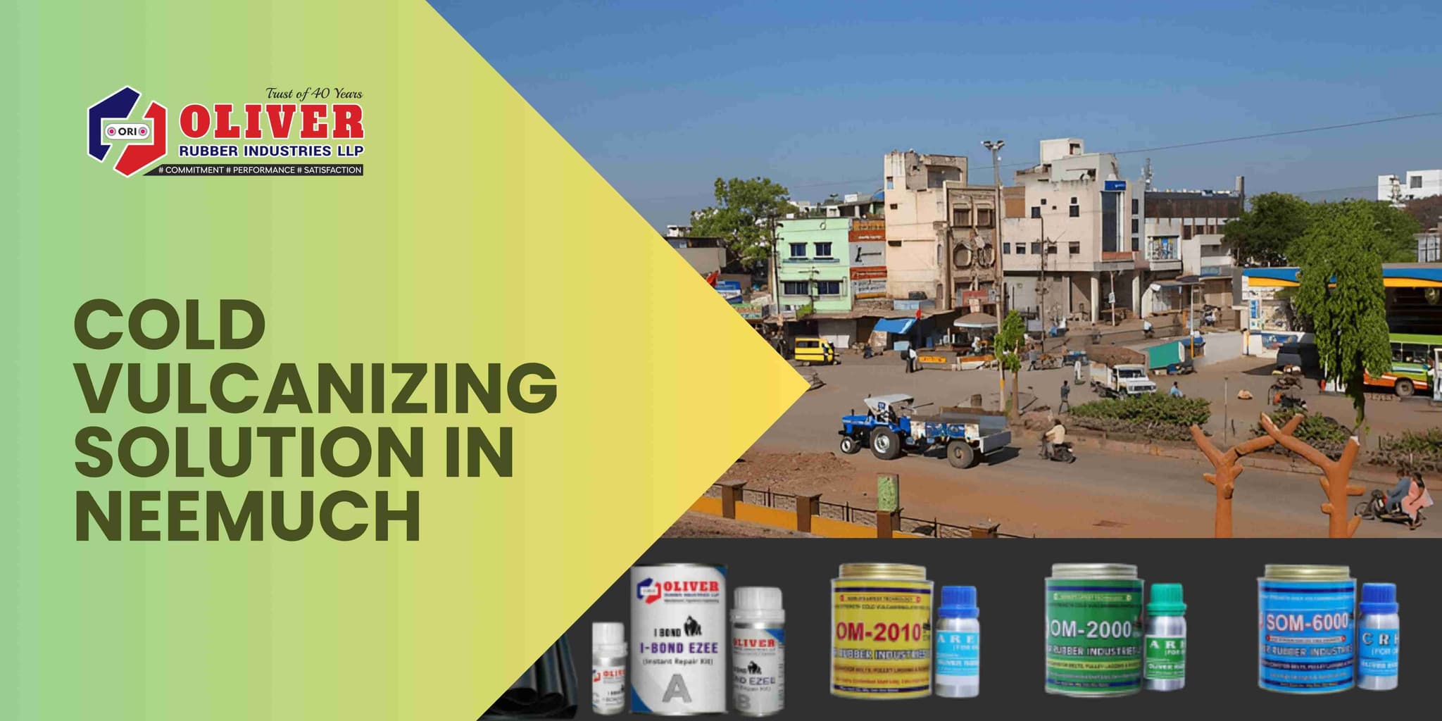 Cold Vulcanizing Solution & Diamond Rubber Sheet Dealers in Neemuch