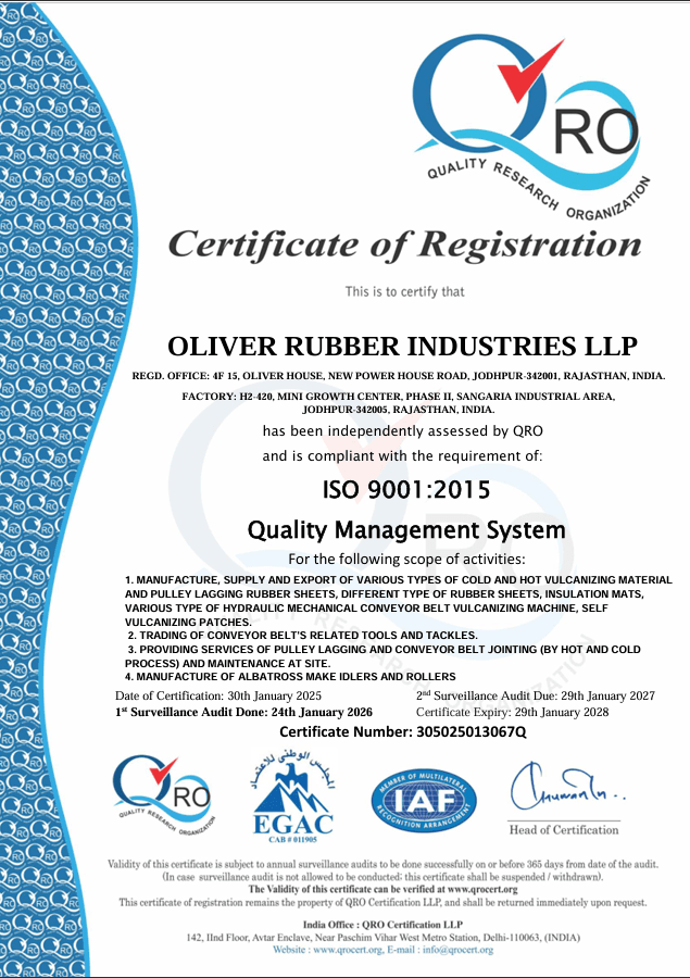 ISO 9001:2015 Certificate 