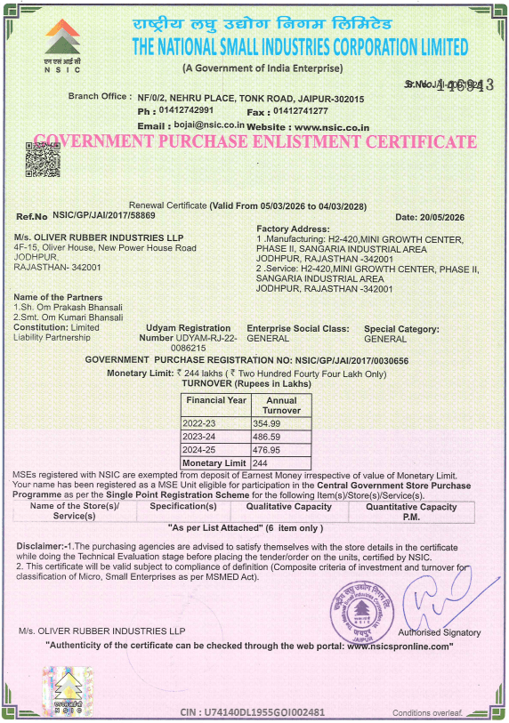 GOVERNMENT PURCHASE ENLISTMENT CERTIFICATE