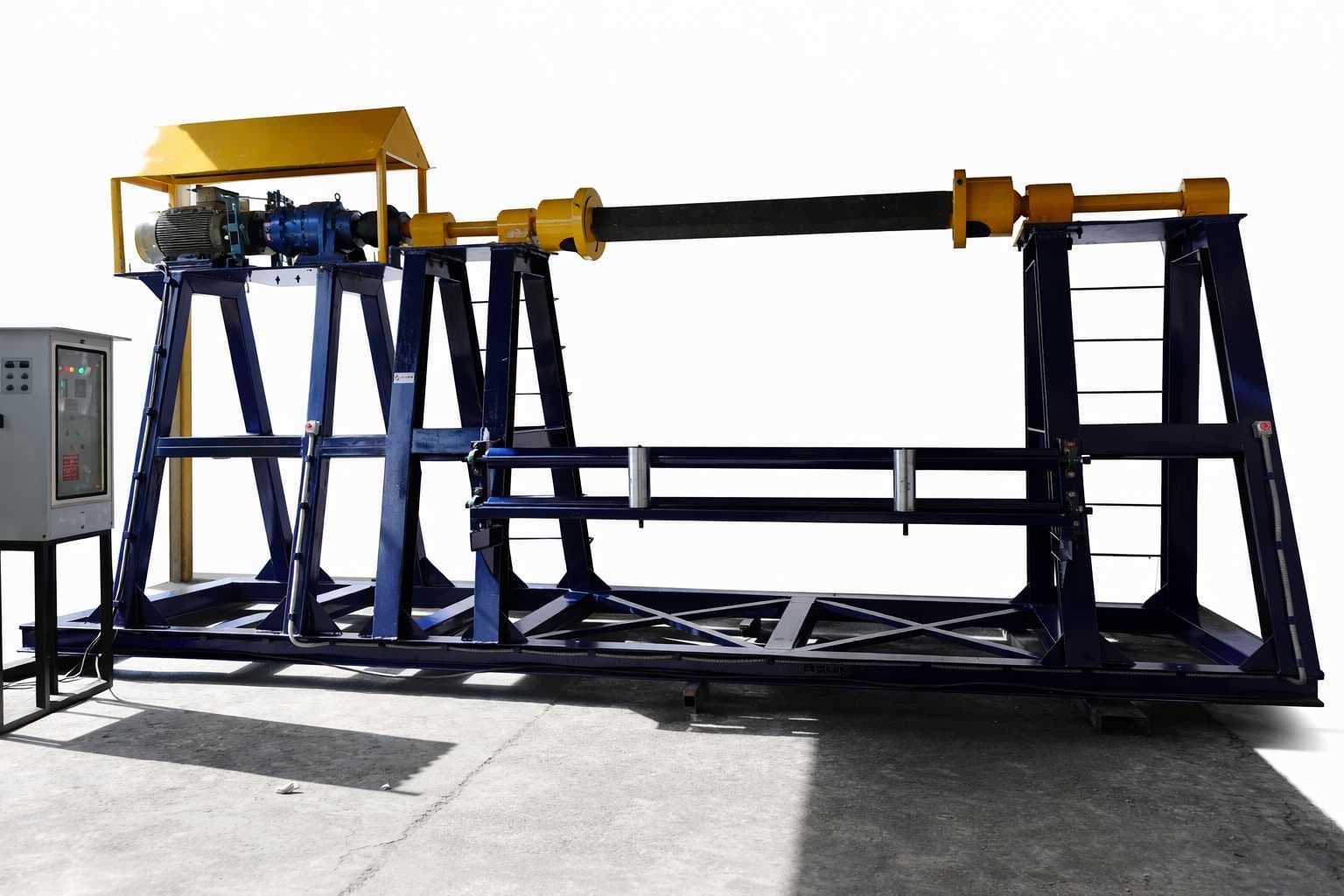 Conveyor Belt Winding Unwinding Machine