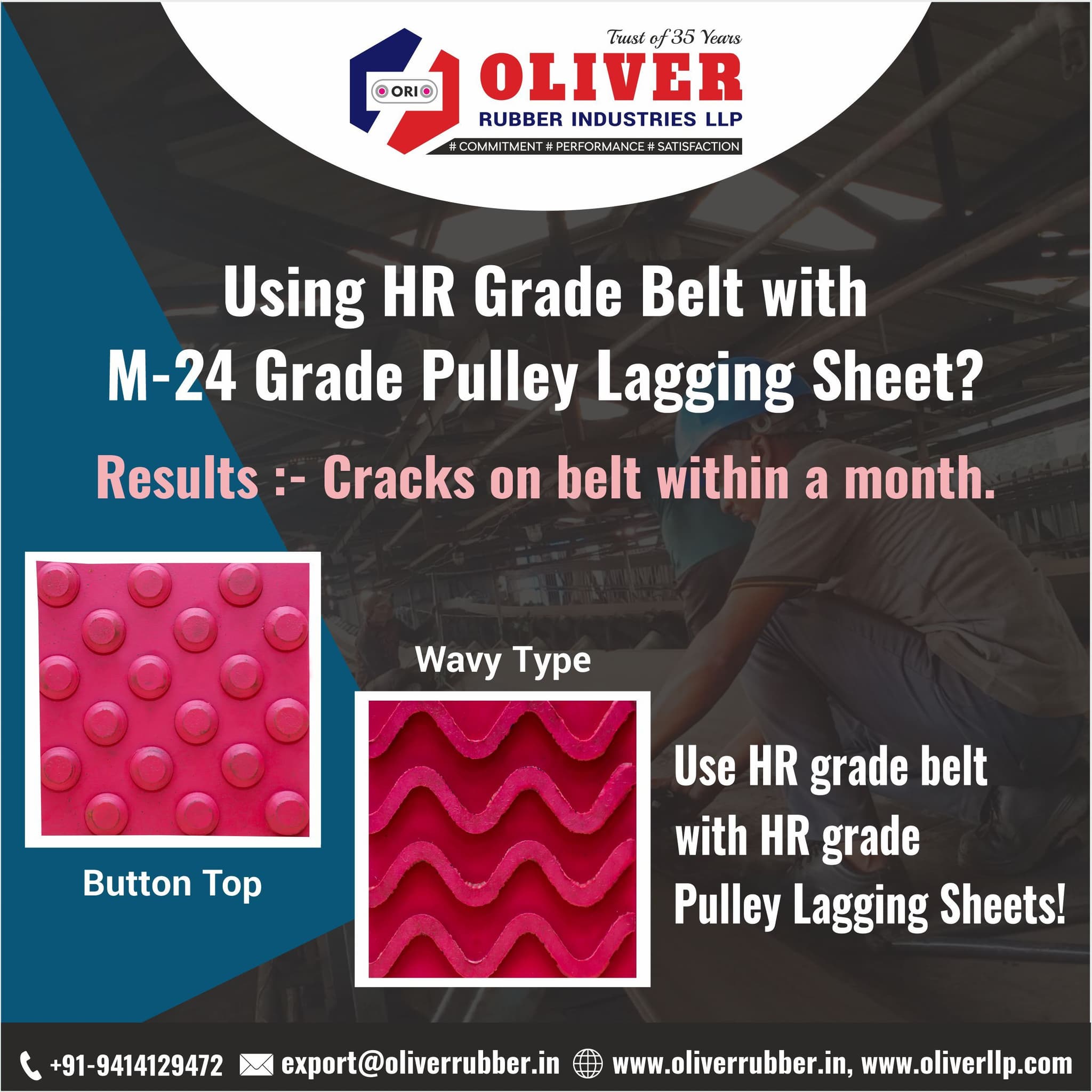 Elevating Conveyor Performance: The Magic of Pulley Lagging