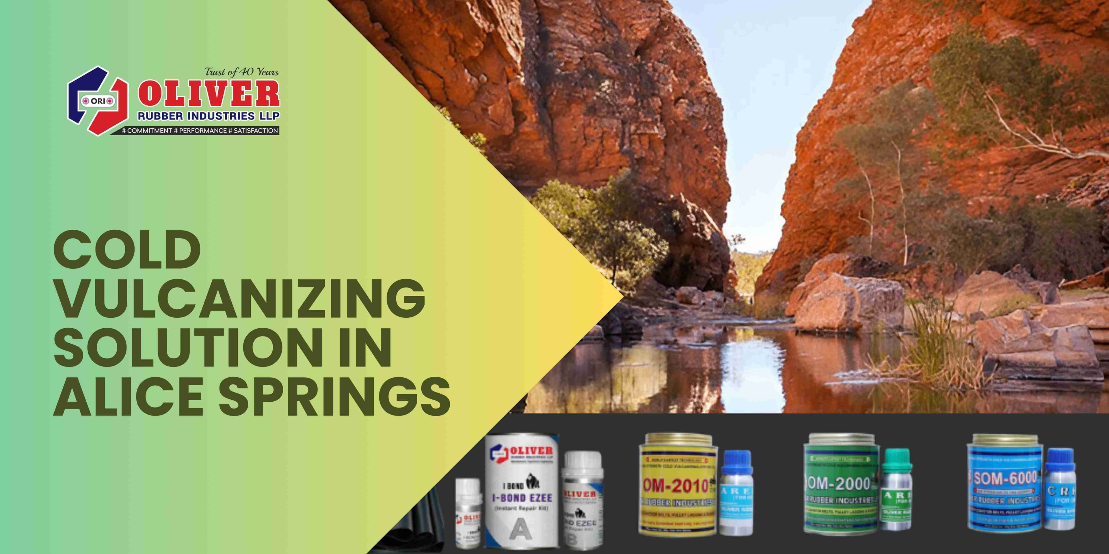 Cold Vulcanizing Solution & Diamond Rubber Sheet in Alice Springs