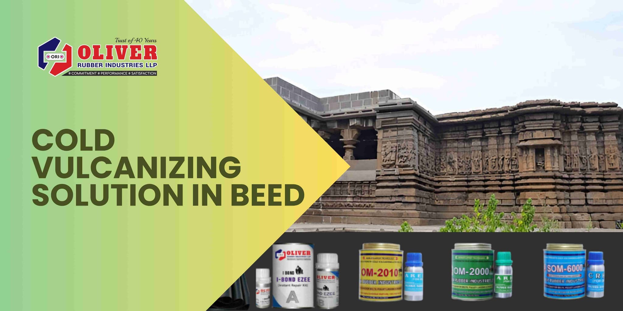 Cold Vulcanizing Solution & Diamond Rubber Sheet in Beed