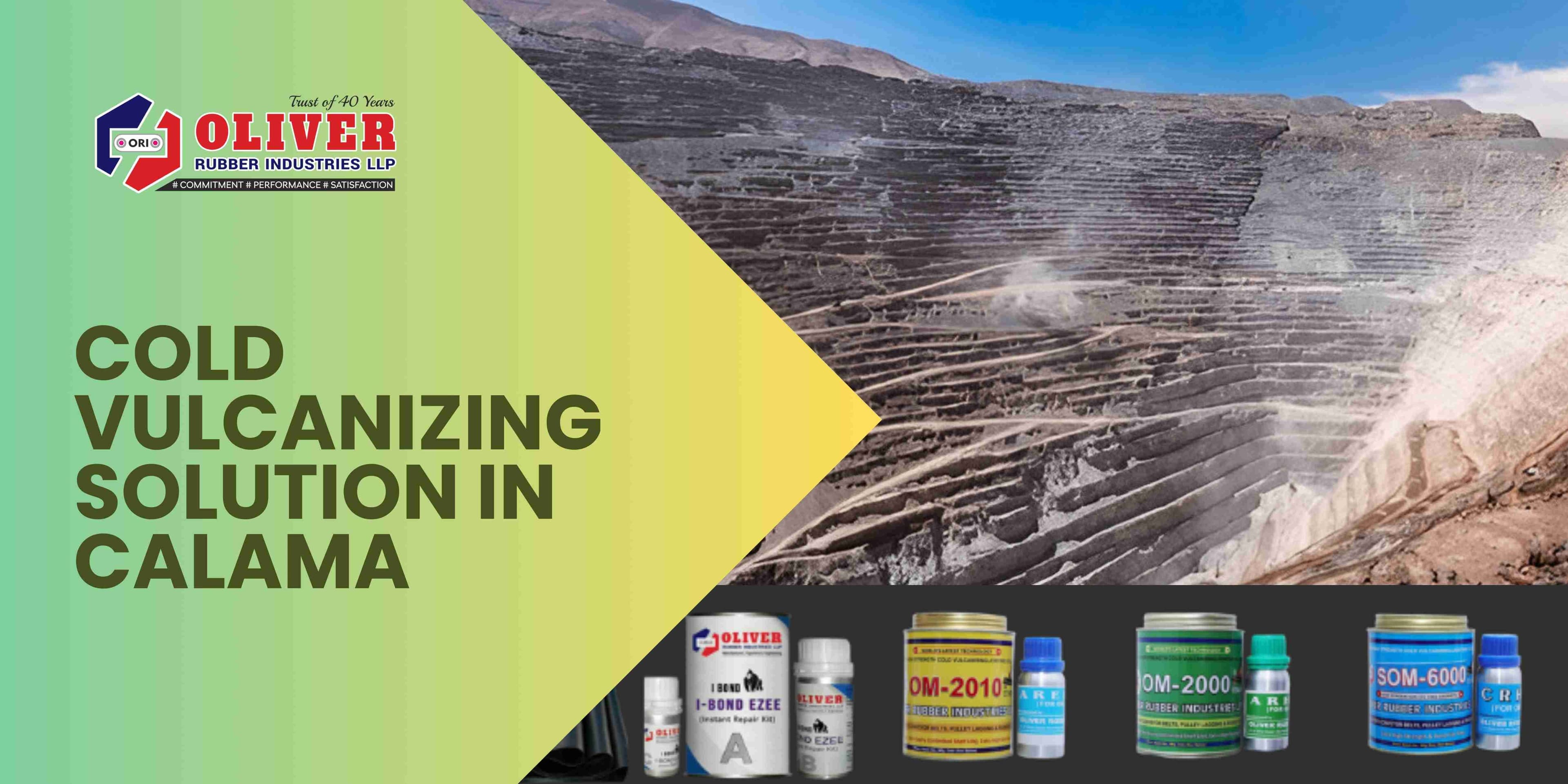 Cold Vulcanizing Solution & Diamond Rubber Sheet in Calama