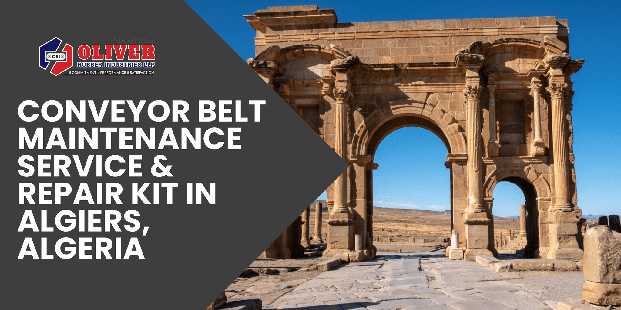 Conveyor Belt Maintenance Service & Repair Kit in Algiers, Algeria