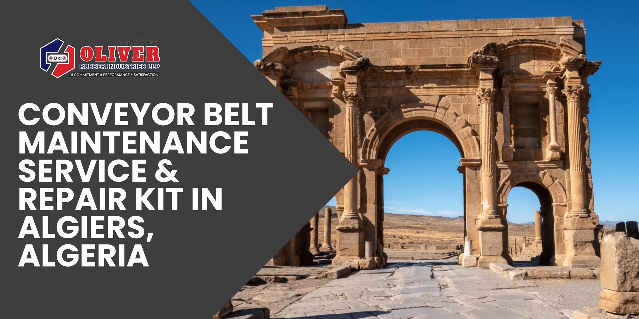 Conveyor Belt Maintenance Service & Repair Kit in Algiers, Algeria
