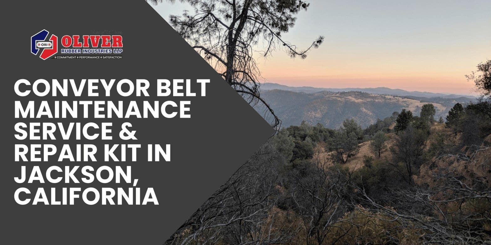 Conveyor Belt Maintenance Service & Repair Kit in Jackson, California