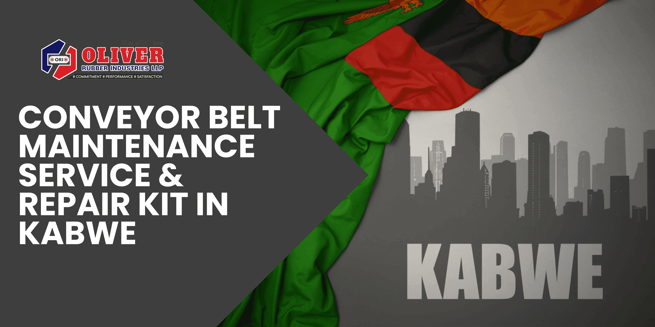 Conveyor Belt Maintenance Service & Repair Kit in Kabwe, Zambia