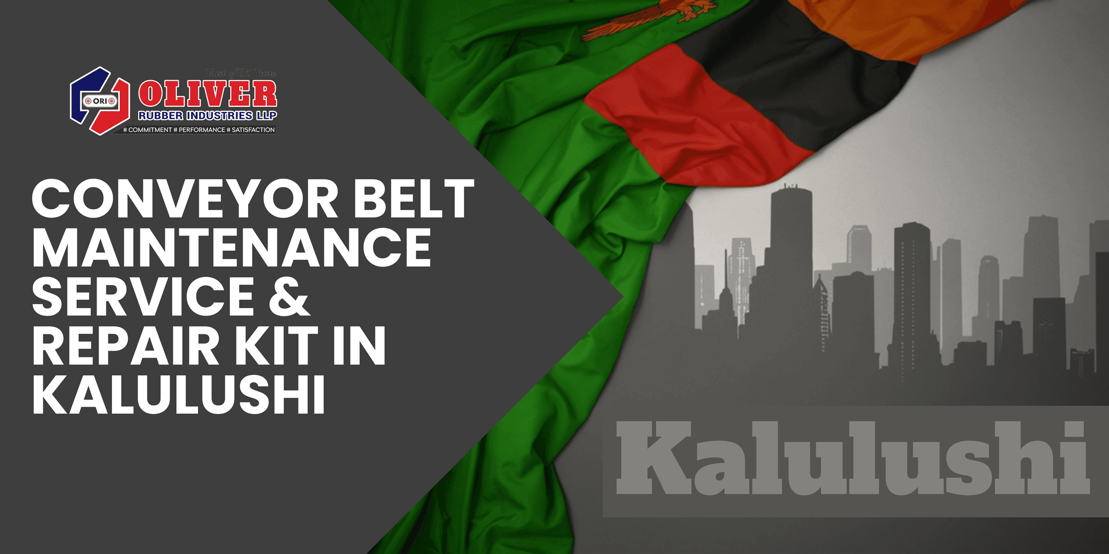 Conveyor Belt Maintenance Service & Repair Kit in Kalulushi, Zambia