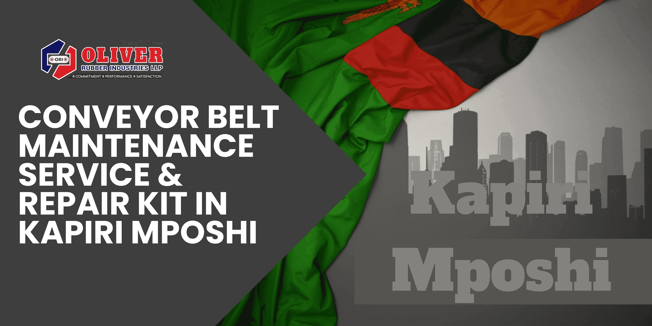 Conveyor Belt Maintenance Service & Repair Kit in Kapiri Mposhi, Zambia