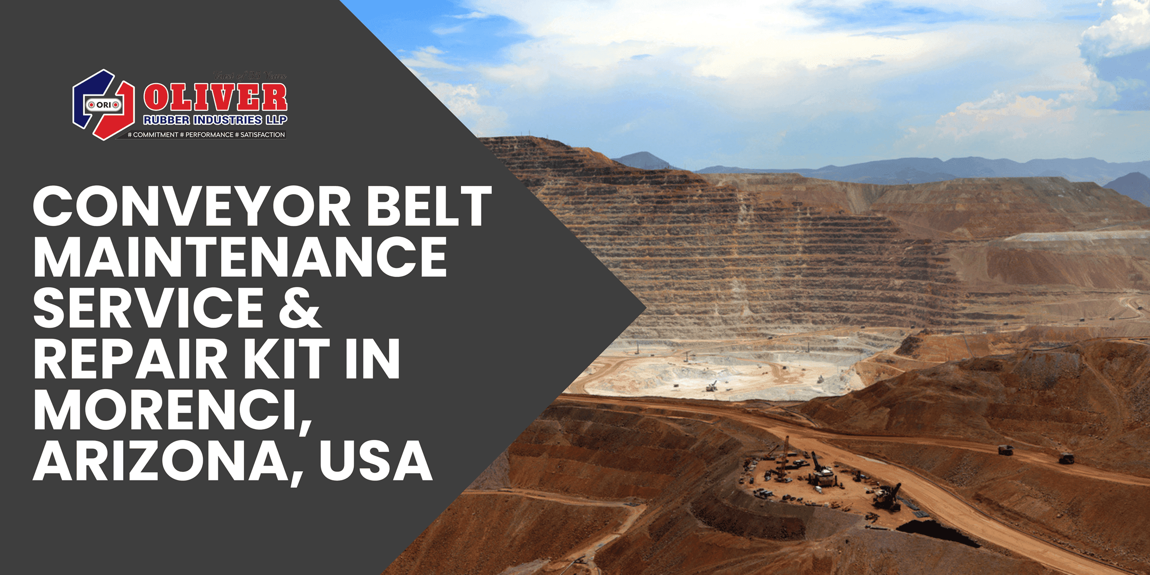 Conveyor Belt Maintenance Service & Repair Kit in Morenci, Arizona