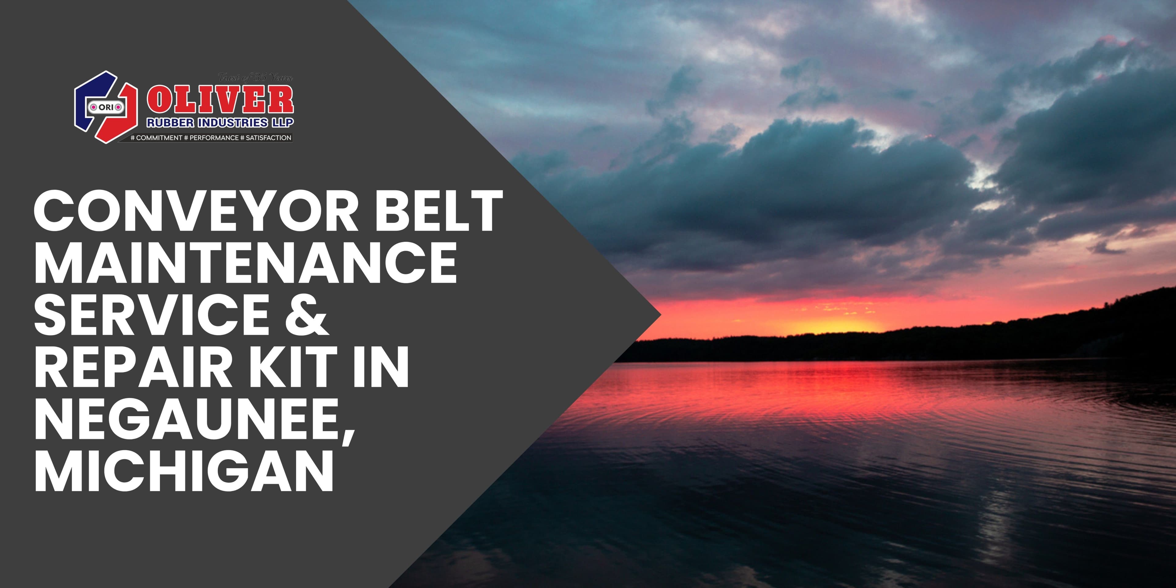 Conveyor Belt Maintenance Service & Repair Kit in Negaunee, Michigan