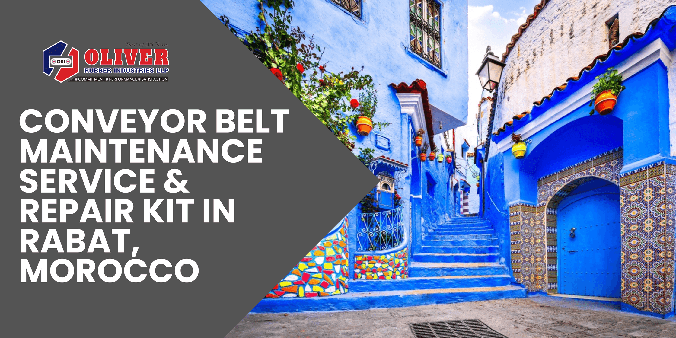 Conveyor Belt Maintenance Service & Repair Kit in Rabat, Morocco