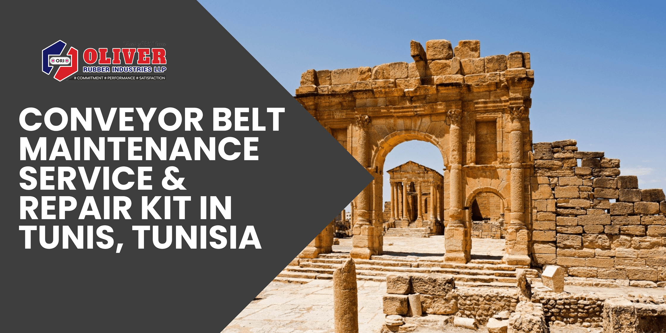 Conveyor Belt Maintenance Service & Repair Kit in Tunis, Tunisia