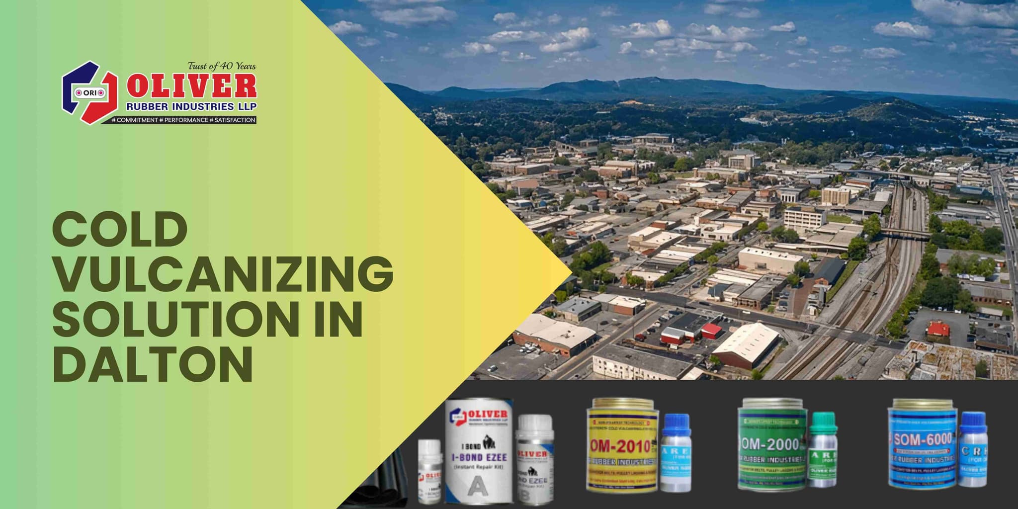 Cold Vulcanizing Solution & Diamond Rubber Sheet in Dalton, Georgia