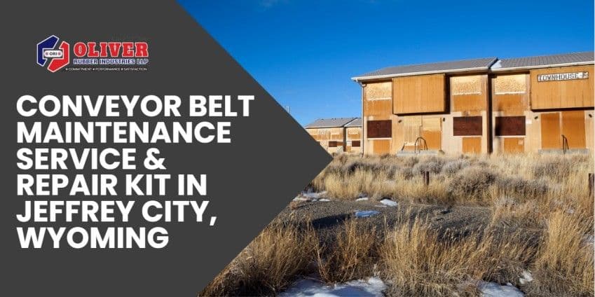 Conveyor Belt Maintenance Service & Repair Kit in Jeffrey City, USA