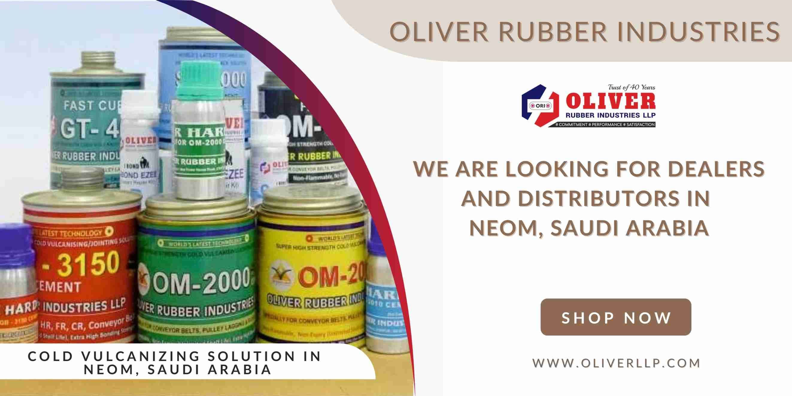 Cold Vulcanizing Solution & Diamond Rubber Sheet Dealers in Neom