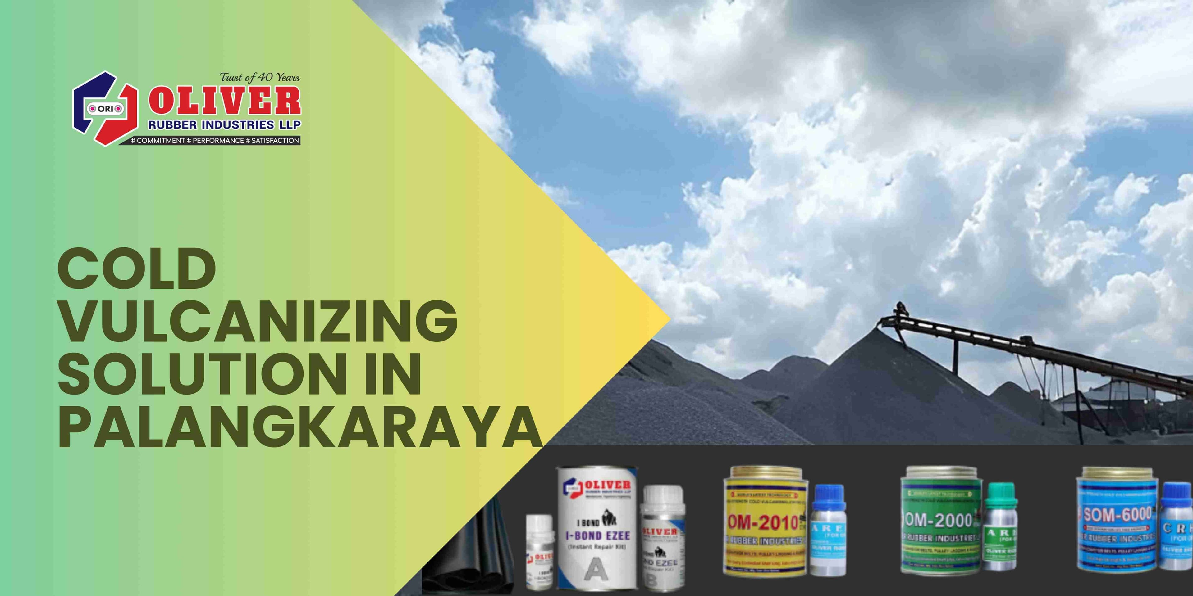 Cold Vulcanizing Solution & Diamond Rubber Sheet in Palangkaraya