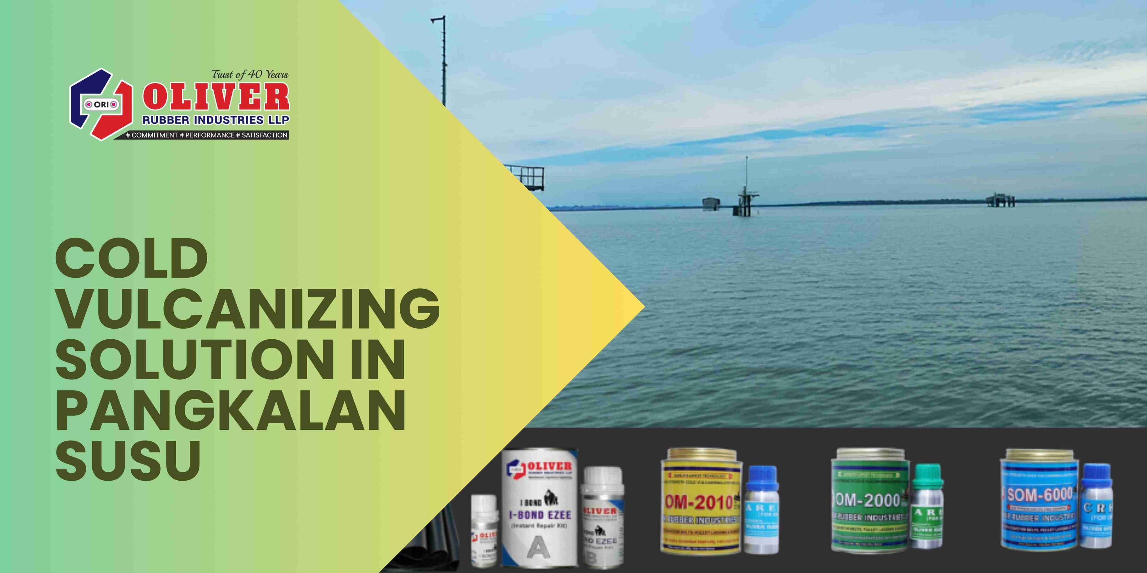 Cold Vulcanizing Solution & Diamond Rubber Sheet in Pangkalan Susu
