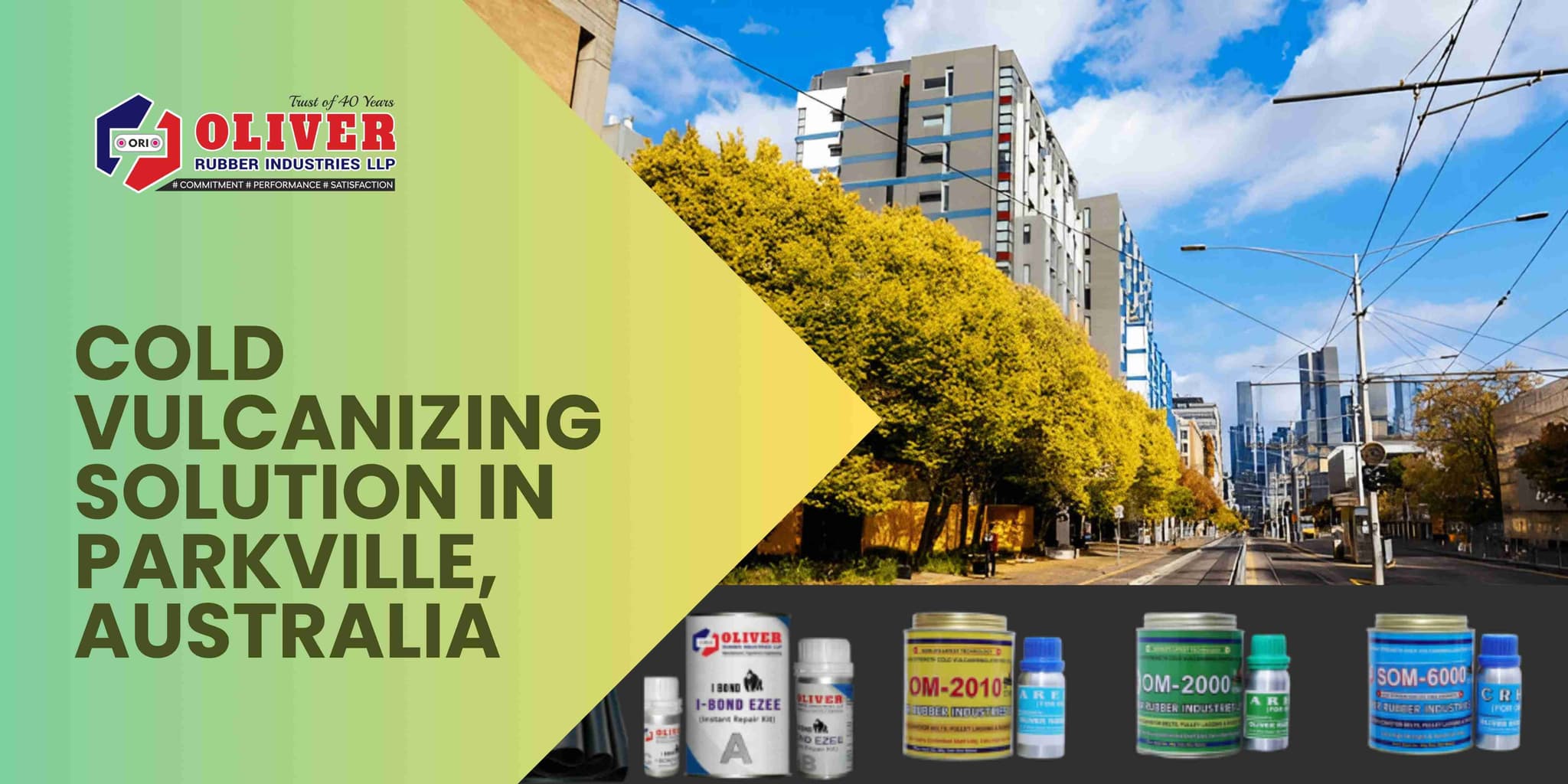 Cold Vulcanizing Solution & Diamond Rubber Sheet in Parkville, Australia