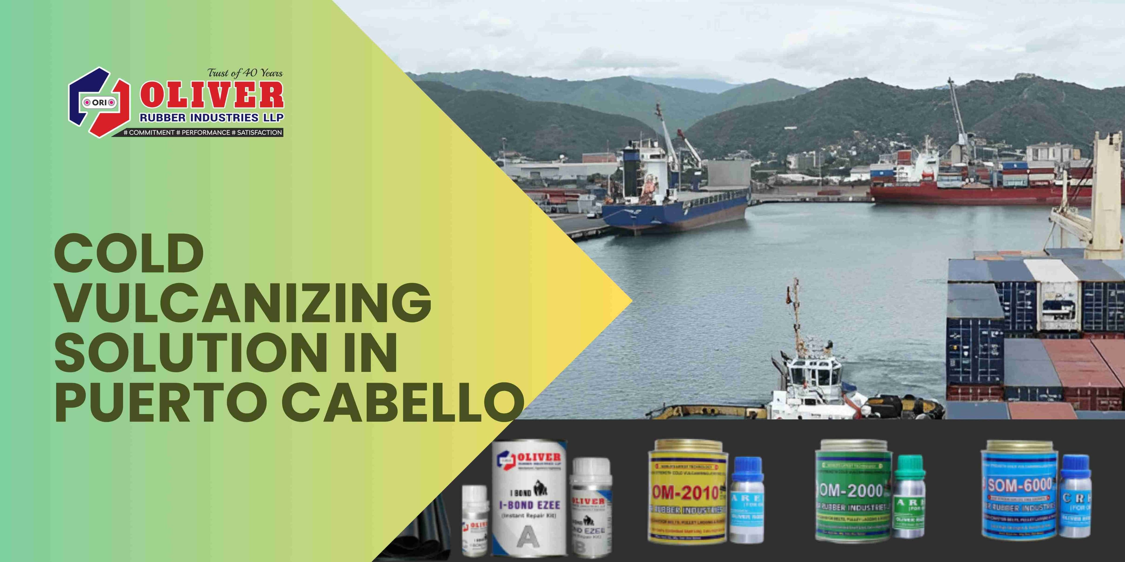 Cold Vulcanizing Solution & Diamond Rubber Sheet in Puerto Cabello, Venezuela