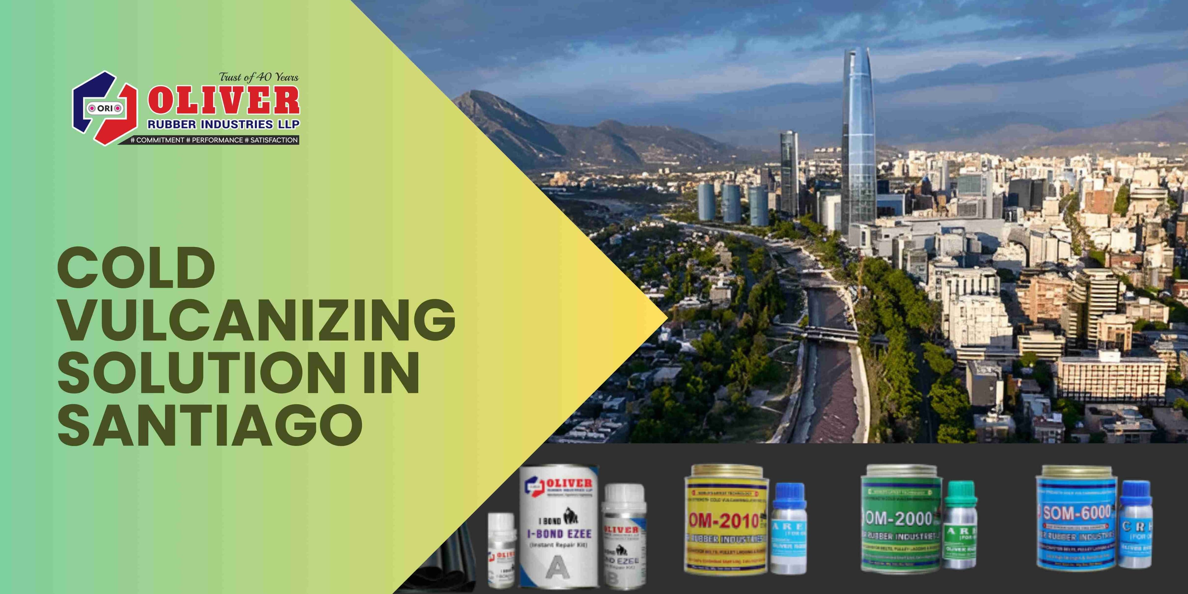 Cold Vulcanizing Solution & Diamond Rubber Sheet in Santiago, Chile