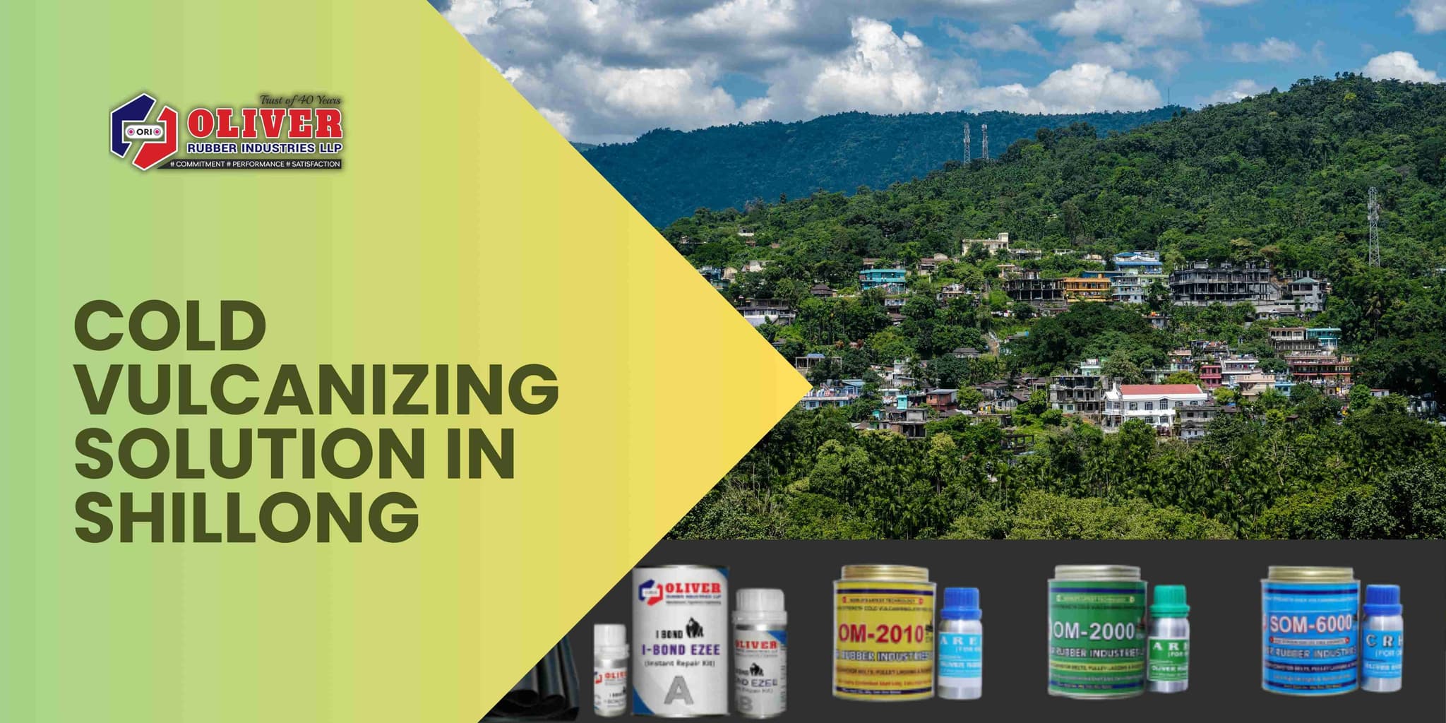 Cold Vulcanizing Solution & Diamond Rubber Sheet Dealers in Shillong