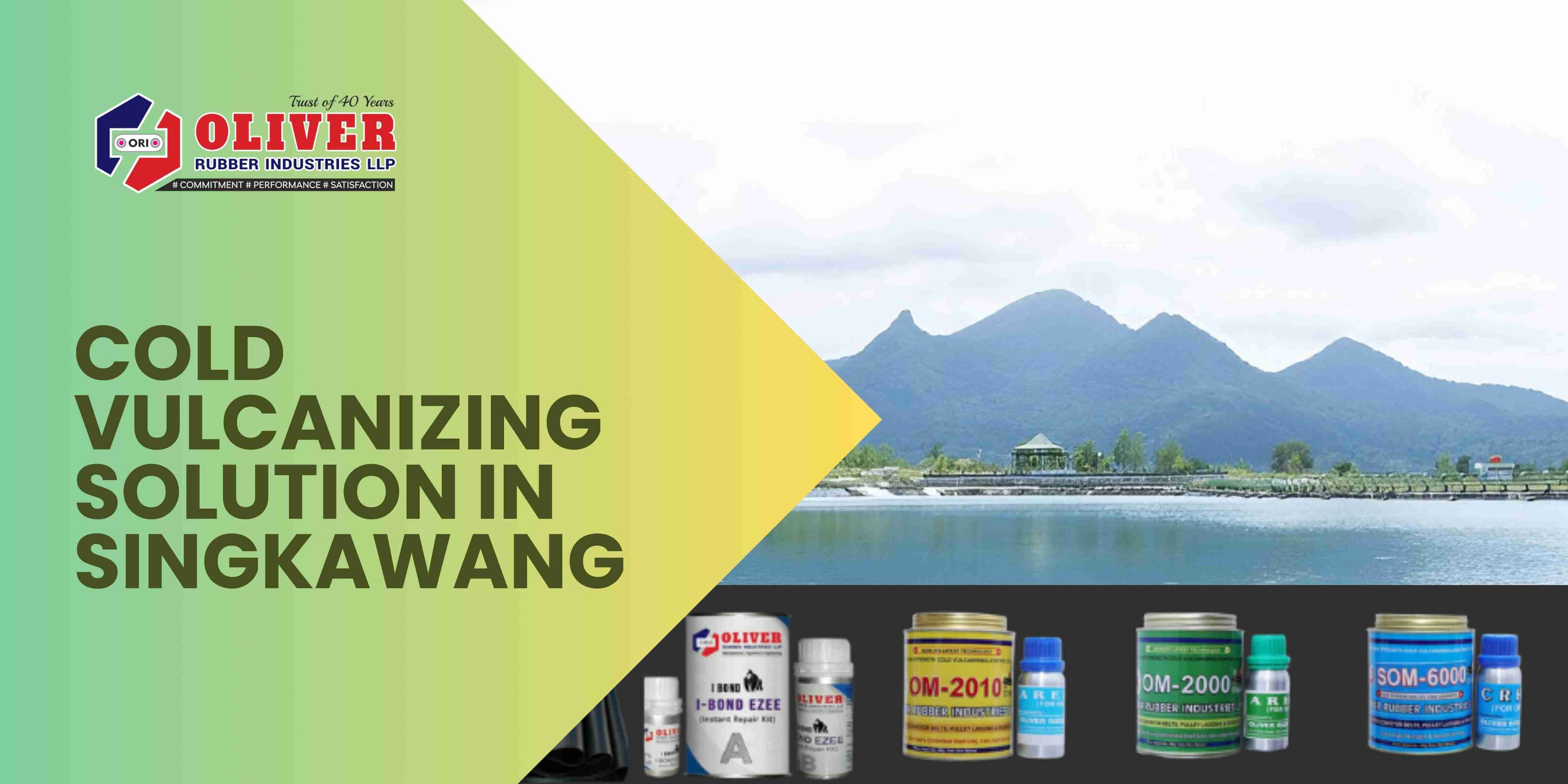Cold Vulcanizing Solution & Diamond Rubber Sheet in Singkawang