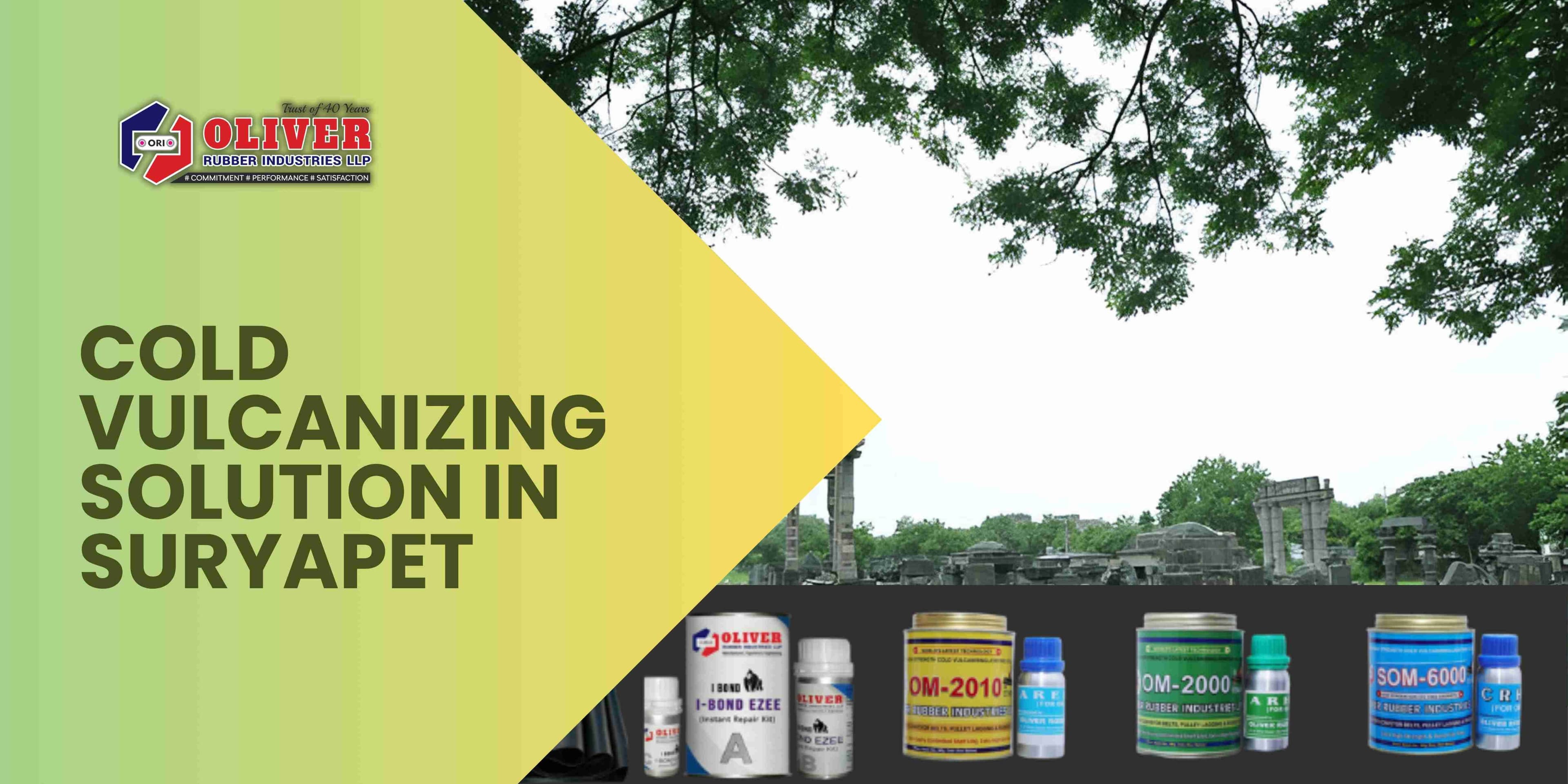 Cold Vulcanizing Solution & Diamond Rubber Sheet Dealers in Suryapet