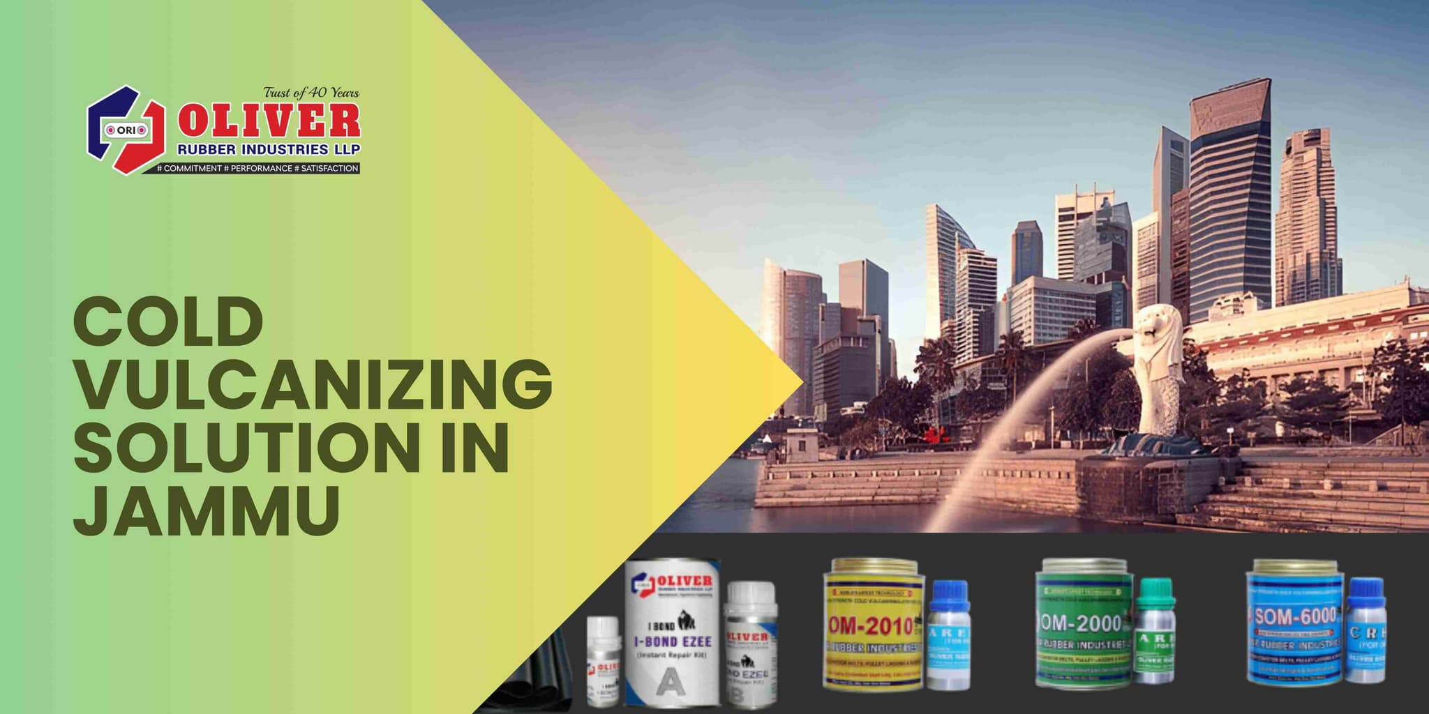 Cold Vulcanizing Solution & Diamond Rubber Sheet Dealers in Singapore