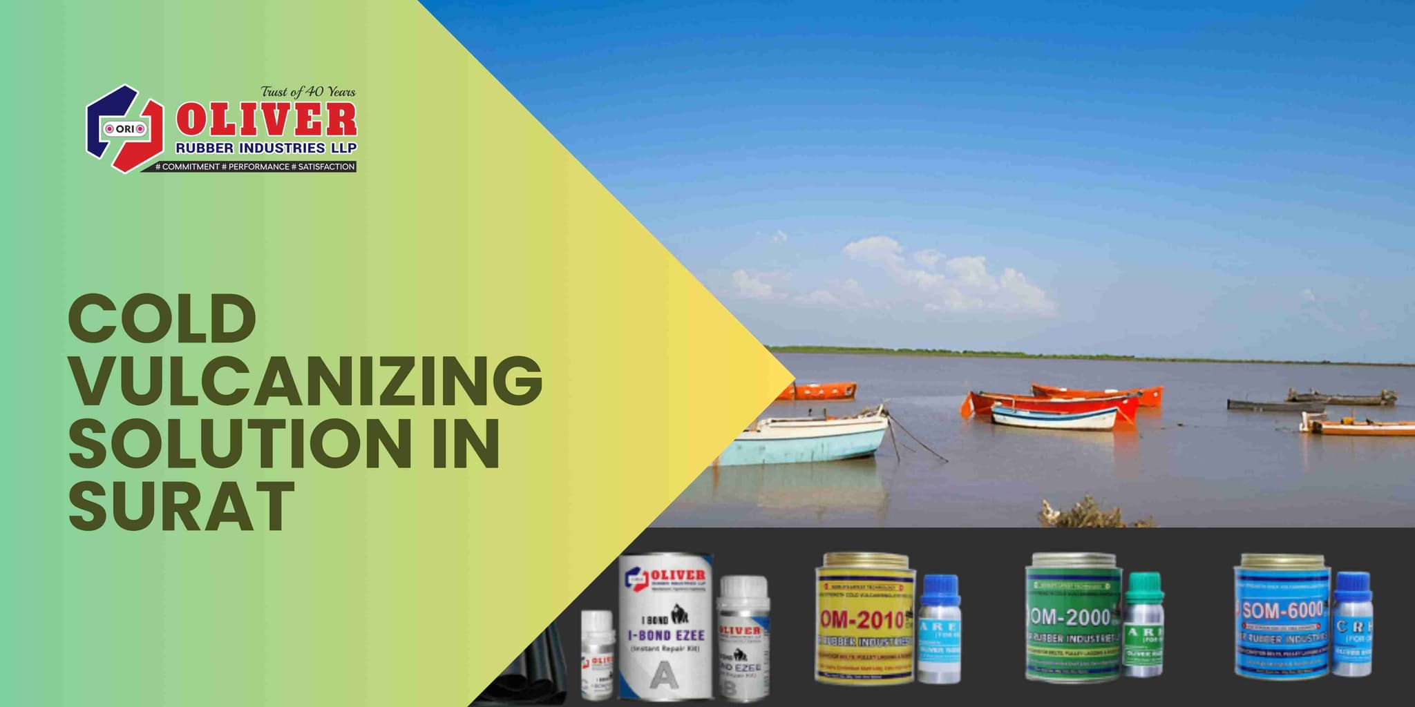 Cold Vulcanizing Solution & Diamond Rubber Sheet in Surat